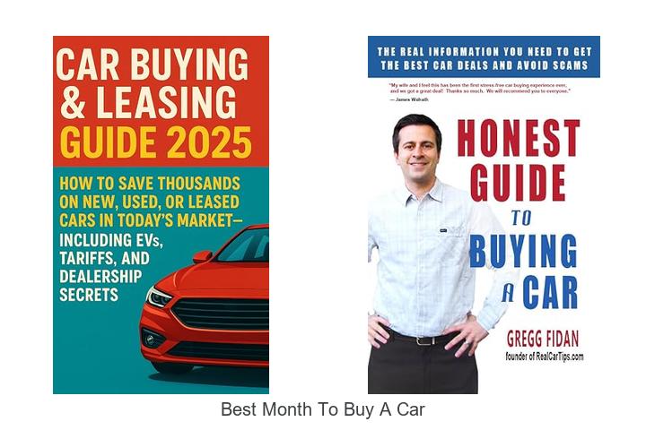 best month to buy a car