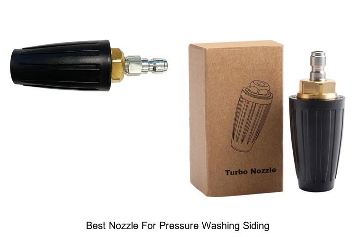best nozzle for pressure washing siding