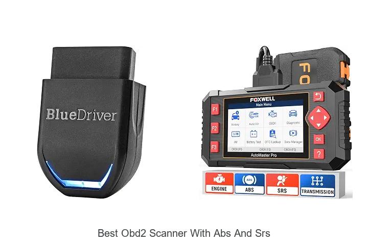 best obd2 scanner with abs and srs