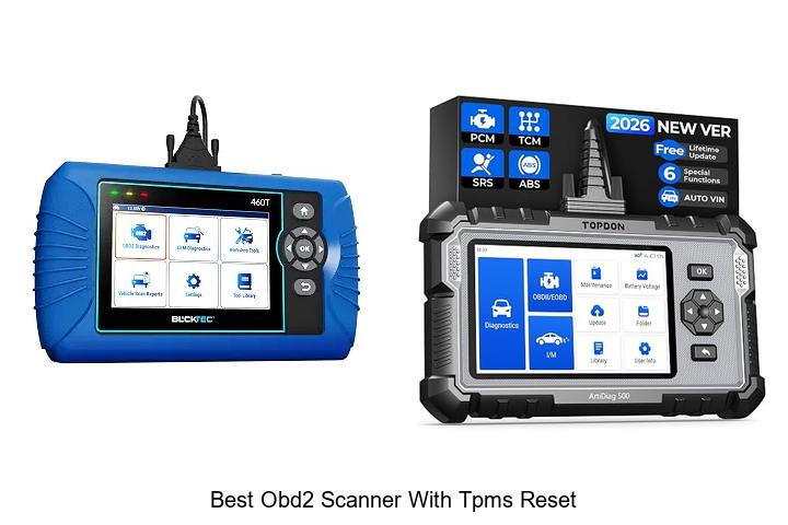 best obd2 scanner with tpms reset