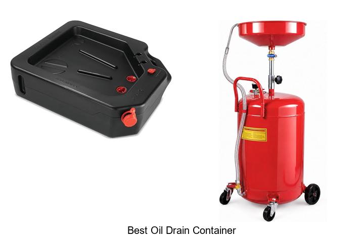 best oil drain container