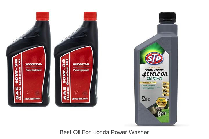 best oil for honda power washer
