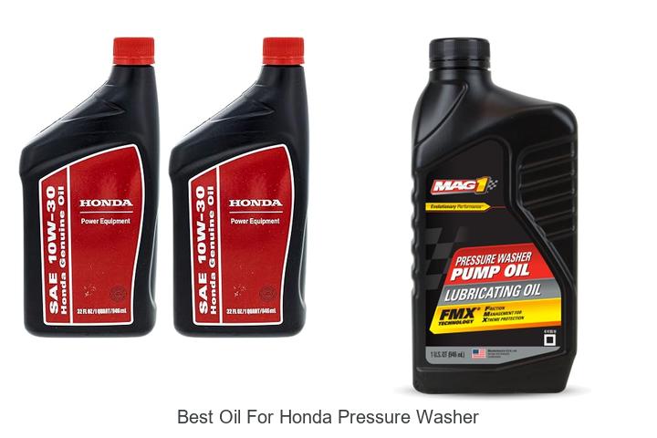 best oil for honda pressure washer