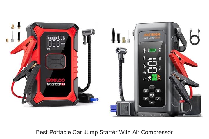 best portable car jump starter with air compressor