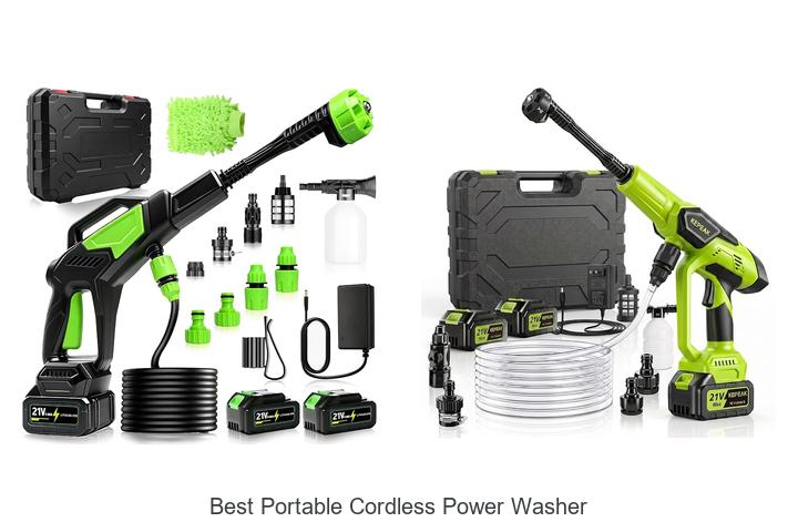 best portable cordless power washer