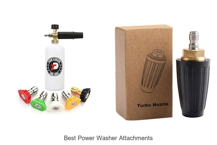 best power washer attachments