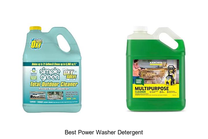 best power washer detergent