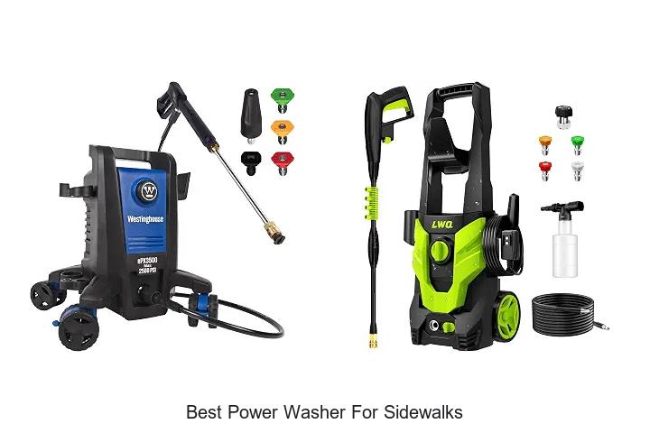 best power washer for sidewalks