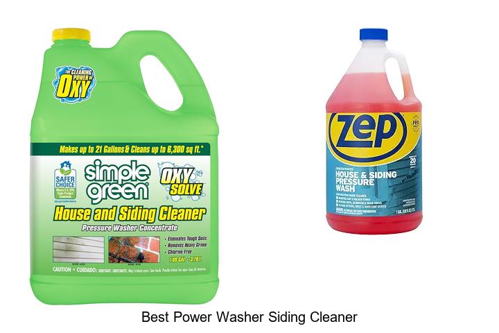 best power washer siding cleaner