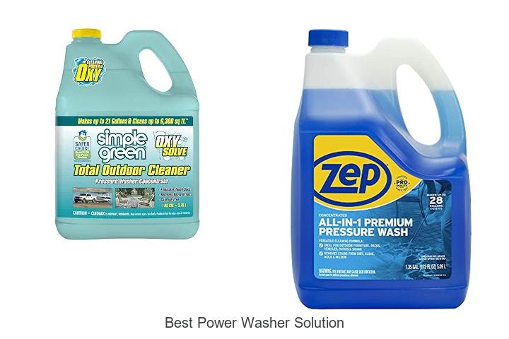 best power washer solution