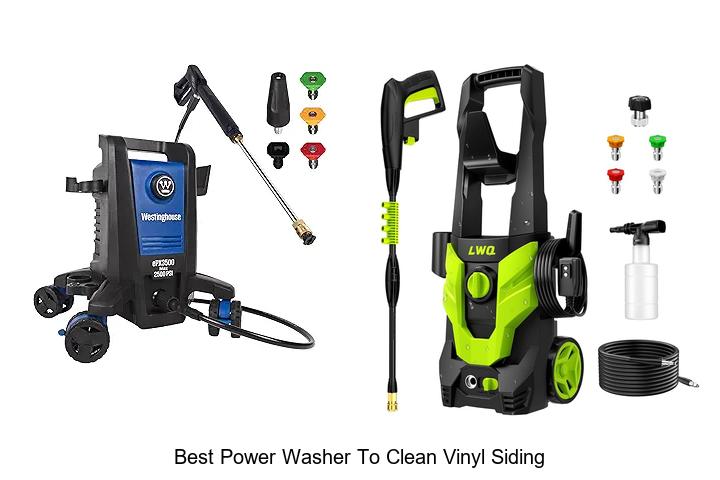 best power washer to clean vinyl siding