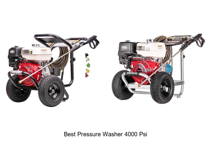 best pressure washer 4000 psi