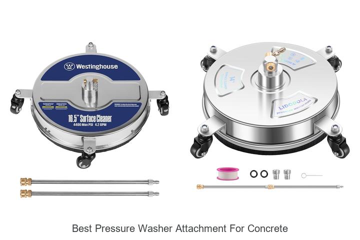 best pressure washer attachment for concrete