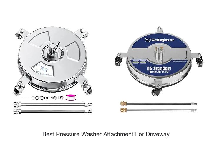 best pressure washer attachment for driveway