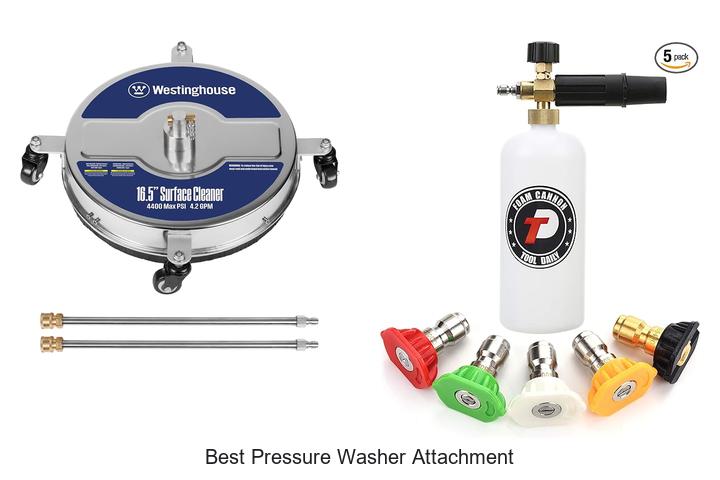 best pressure washer attachment