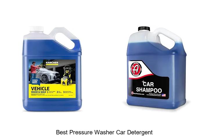 best pressure washer car detergent