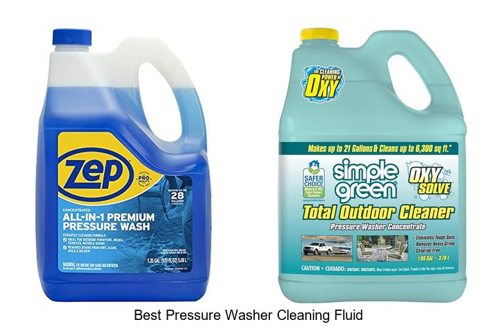 best pressure washer cleaning fluid