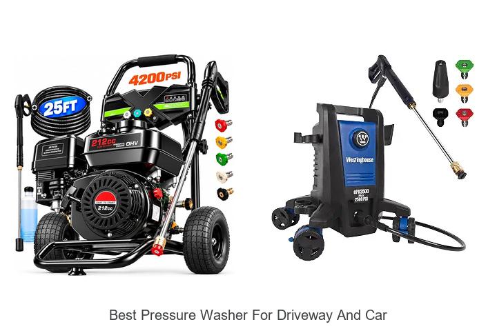 best pressure washer for driveway and car
