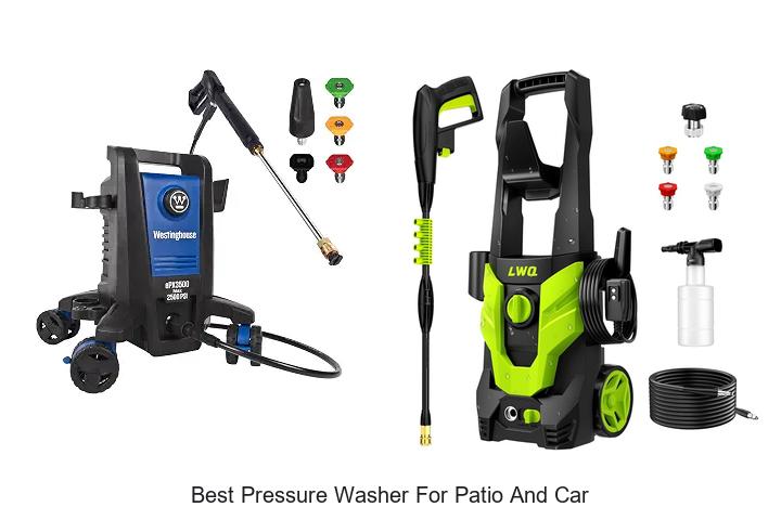 best pressure washer for patio and car