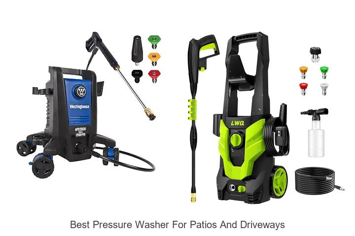 best pressure washer for patios and driveways
