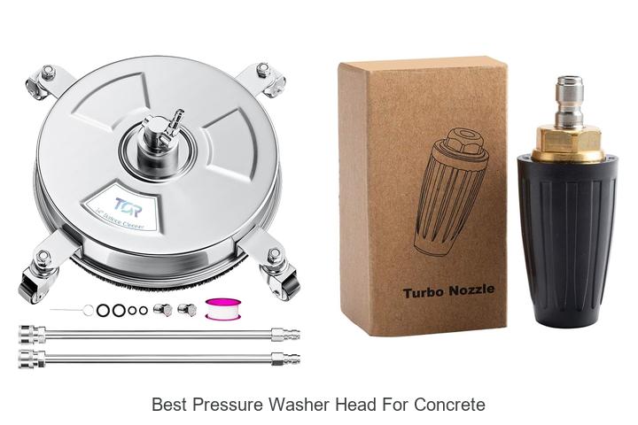 best pressure washer head for concrete