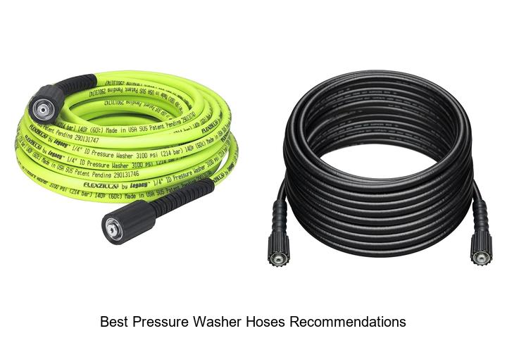 best pressure washer hoses recommendations