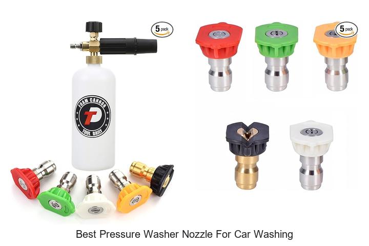 best pressure washer nozzle for car washing