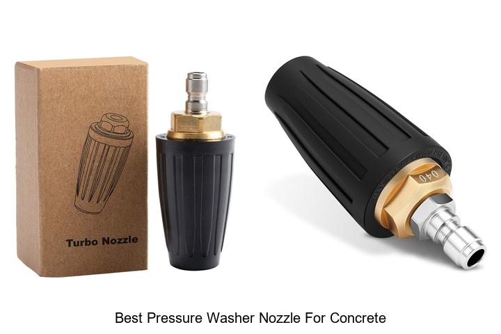 best pressure washer nozzle for concrete
