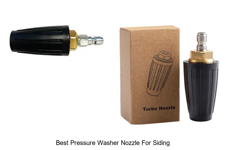 best pressure washer nozzle for siding