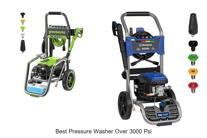 best pressure washer over 3000 psi