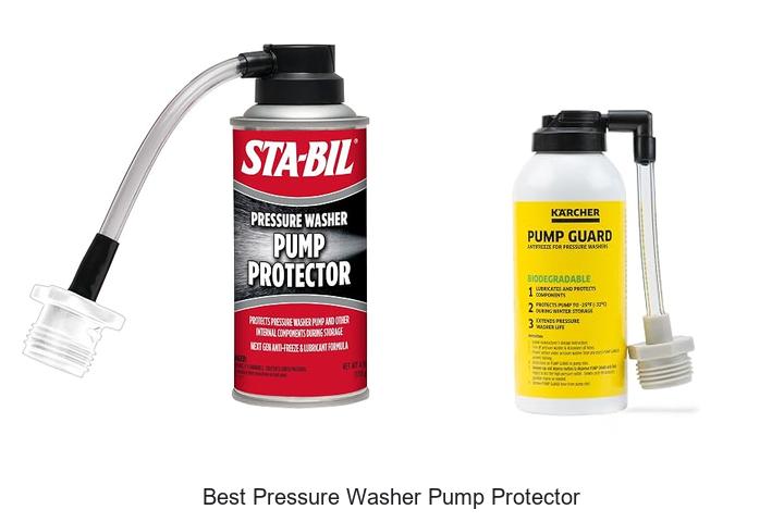 best pressure washer pump protector