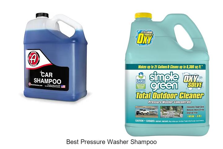 best pressure washer shampoo