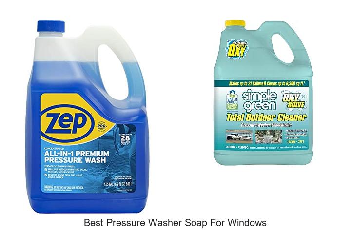 best pressure washer soap for windows