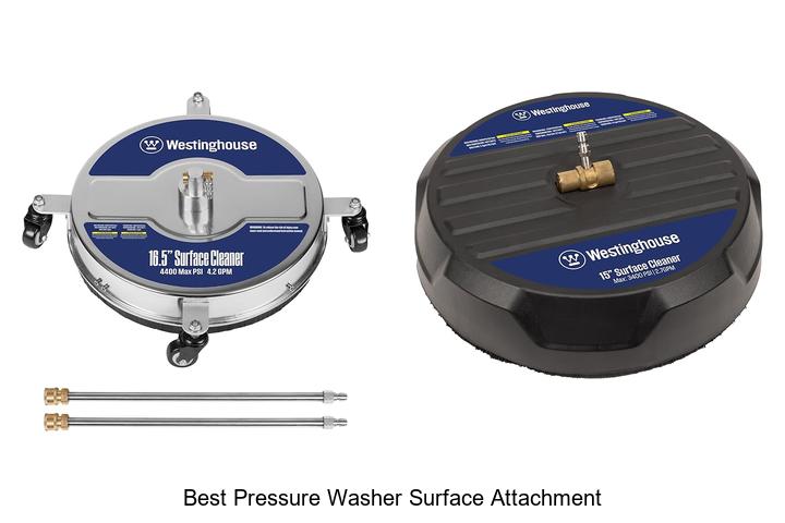 best pressure washer surface attachment