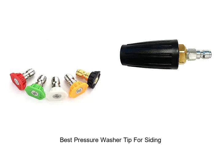 best pressure washer tip for siding