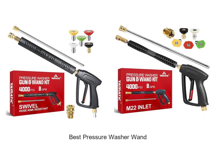best pressure washer wand