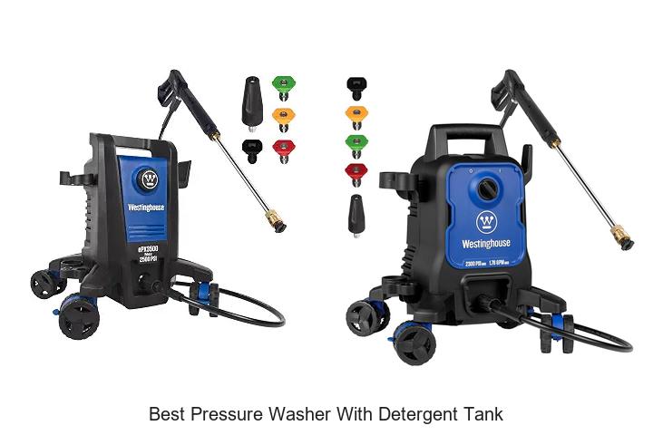 best pressure washer with detergent tank
