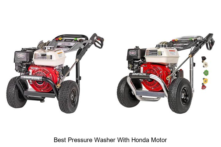 best pressure washer with honda motor