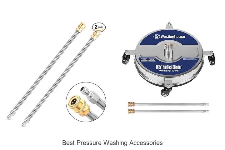 best pressure washing accessories