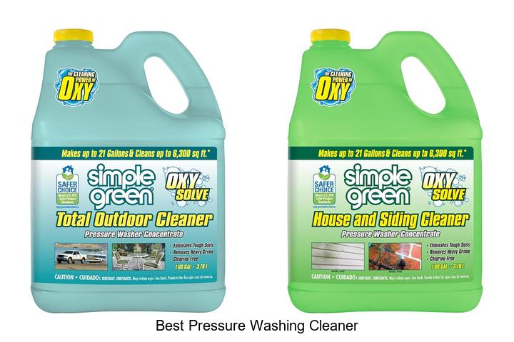 best pressure washing cleaner