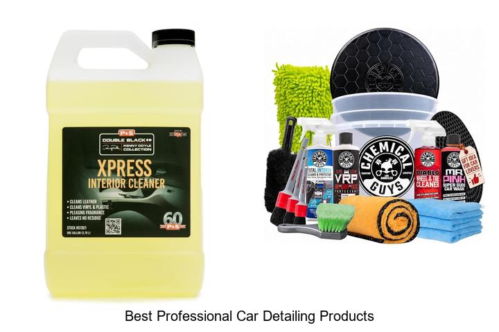 best professional car detailing products