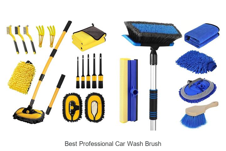 best professional car wash brush