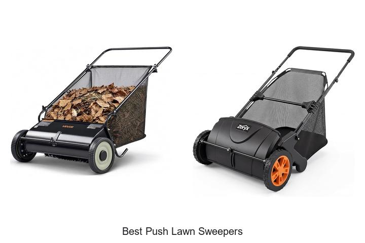 best push lawn sweepers