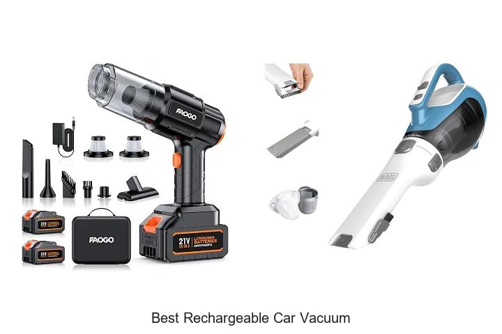 best rechargeable car vacuum