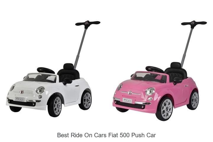 best ride on cars fiat 500 push car