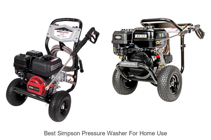 best simpson pressure washer for home use