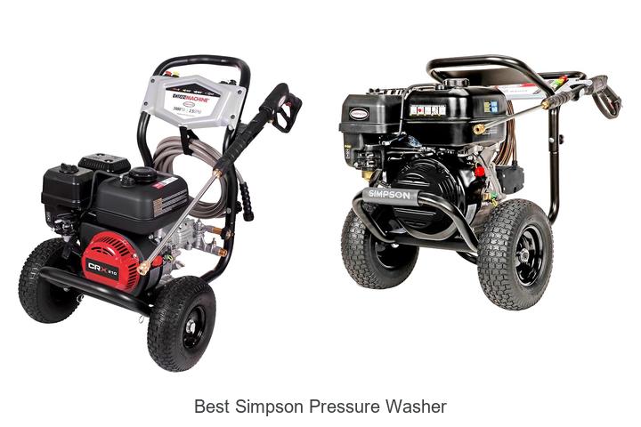 best simpson pressure washer