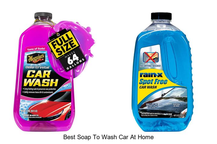 best soap to wash car at home
