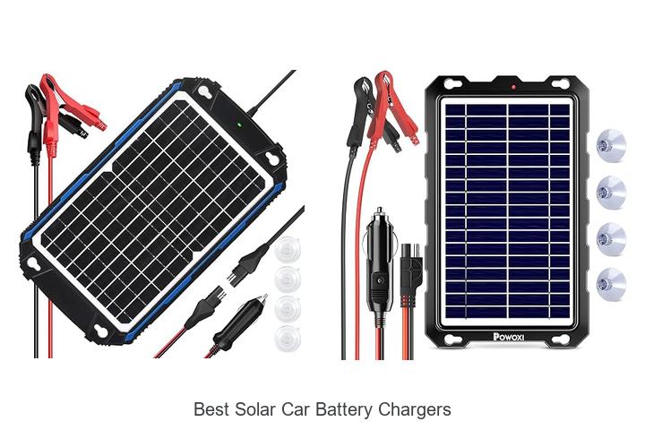 best solar car battery chargers
