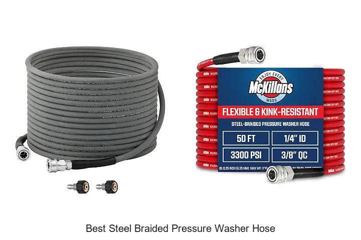 best steel braided pressure washer hose